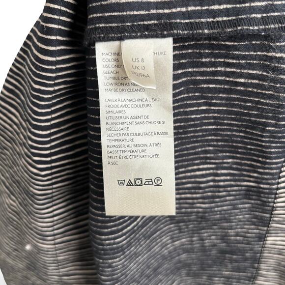 Anthropologie Bloomingprint Cotton FloralPrint Midi Dress Square Neckline Size 8 - Picture 8 of 11